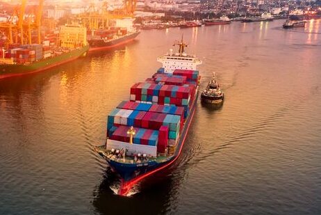 Logistics and transportation of Container Cargo ship and Cargo plane-GettyImages-1144933955-Med